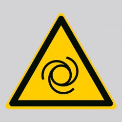 Autocollant Panneau danger démarrage automatique - ISO7010 - W018